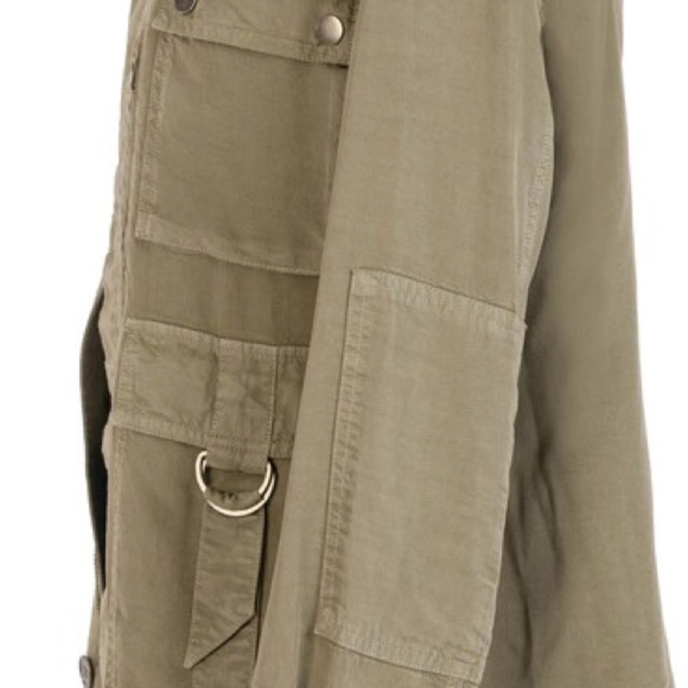 Kut from the Kloth Ingrid Olive Utility Jacket - Picture 3 of 8